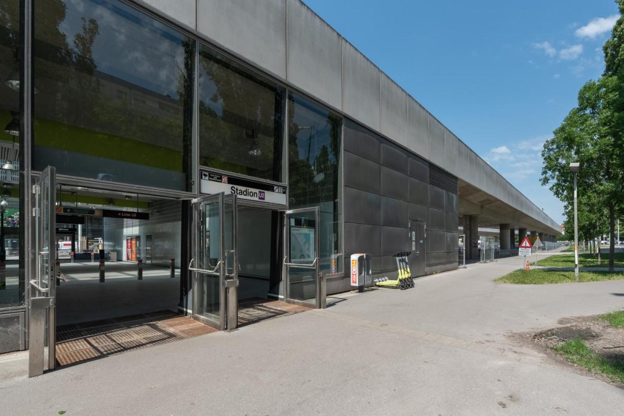 Neu Zentral Und Ruhig An Der U2 / Stadion Bécs Kültér fotó